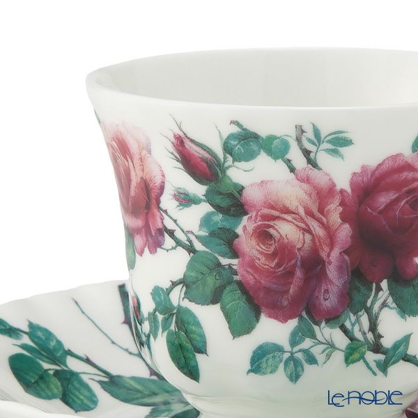 ロイカーカム イングリッシュローズ ティーカップ＆ソーサー（スタンダード） 230ml