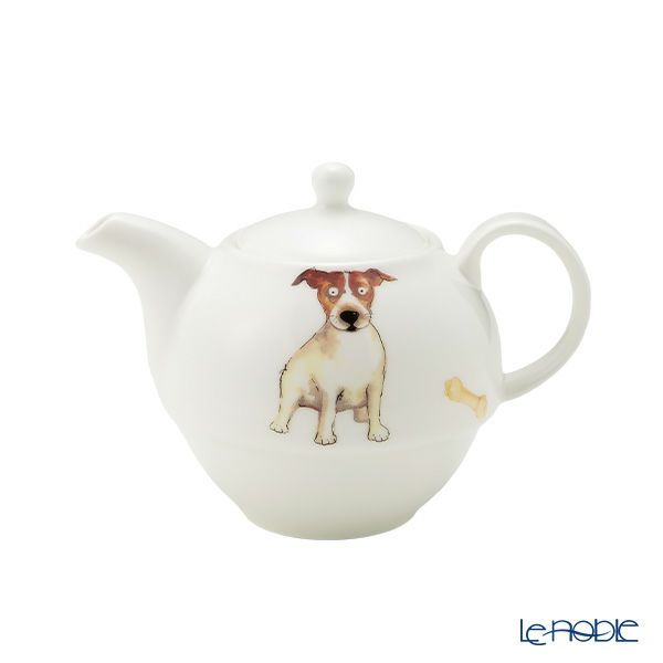 ロイカーカム ドッグ ティーカップ＆ソーサー（1人用ポット付）／ティーフォーワン