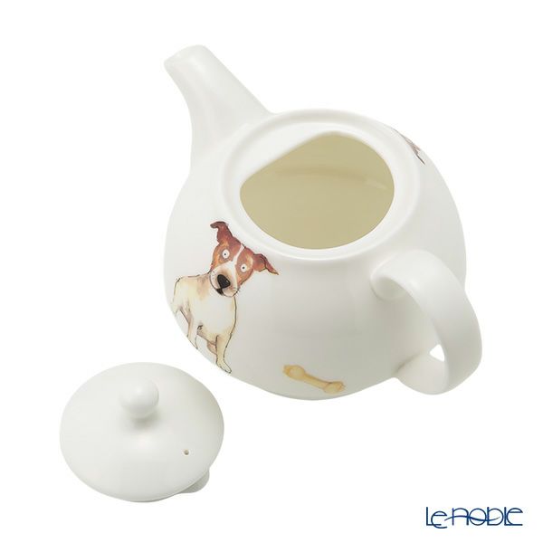 ロイカーカム ドッグ ティーカップ＆ソーサー（1人用ポット付）／ティーフォーワン