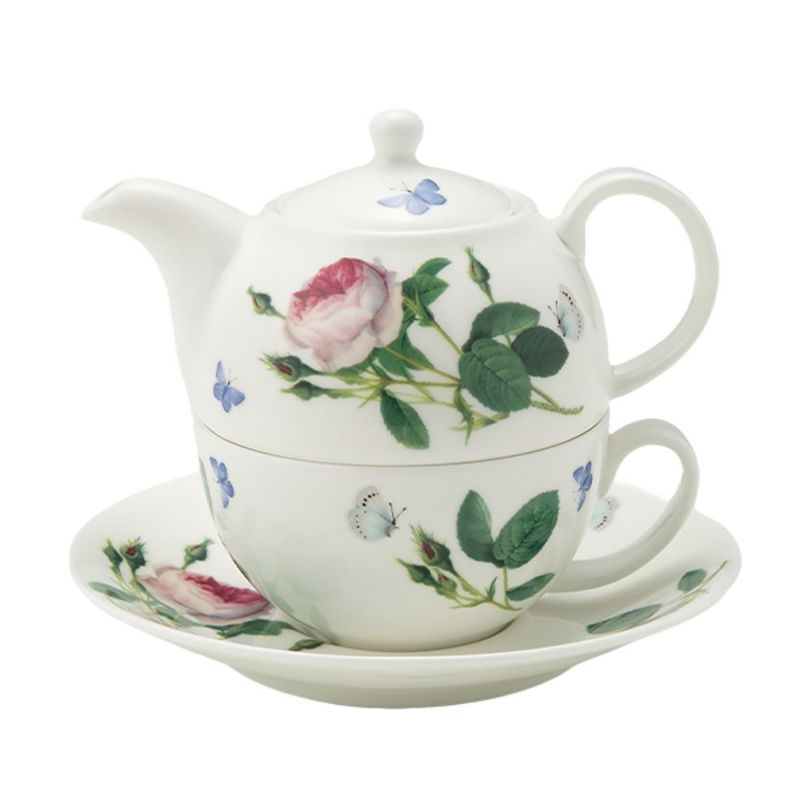 ロイカーカム パレスガーデン ティーカップ＆ソーサー（1人用ポット付）／ティーフォーワン