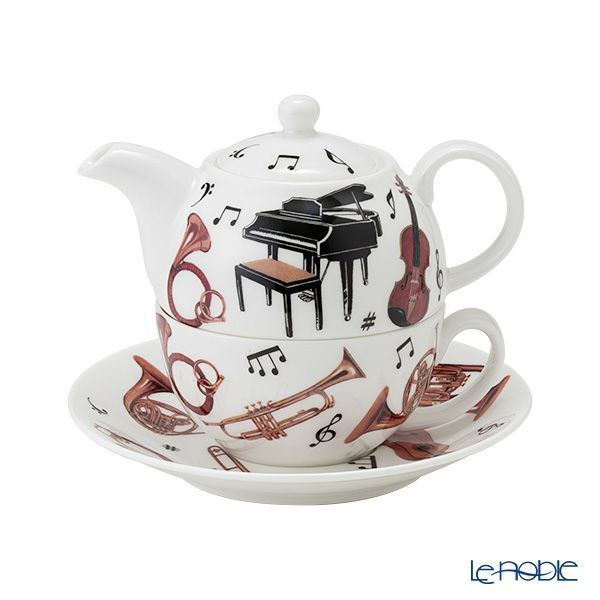 ロイカーカム コンサート ティーカップ＆ソーサー（1人用ポット付）／ティーフォーワン