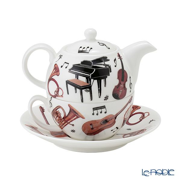 ロイカーカム コンサート ティーカップ＆ソーサー（1人用ポット付）／ティーフォーワン