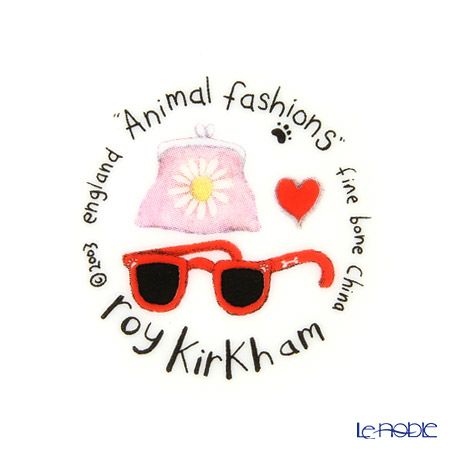 ロイカーカム アニマルファッション ドッグ ティーカップ＆ソーサー（1人用ポット付）／ティーフォーワン