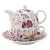 ロイカーカム スイートピー ティーカップ＆ソーサー（1人用ポット付）／ティーフォーワン