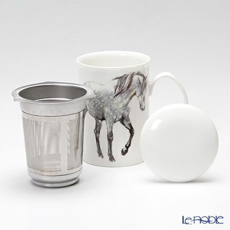 ロイカーカム ホース（2013） ホワイト こし器付ビーカー 320ml