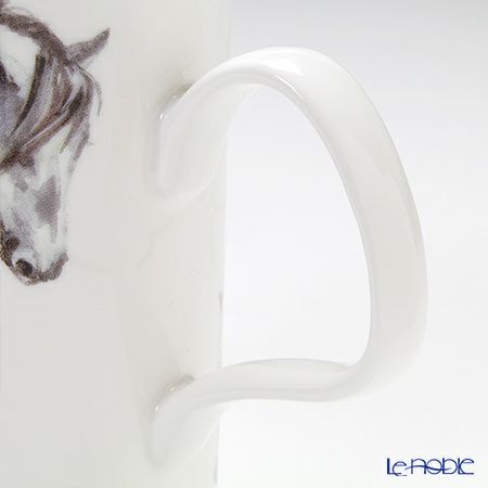 ロイカーカム ホース（2013） ホワイト こし器付ビーカー 320ml