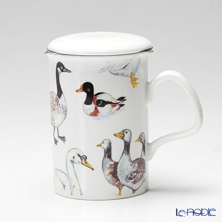 ロイカーカム ウォーターバード スワン こし器付ビーカー 320ml