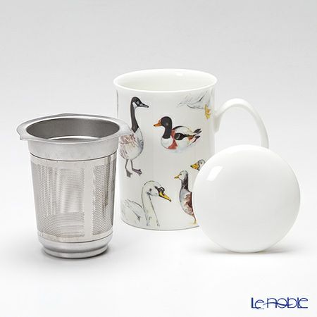 ロイカーカム ウォーターバード スワン こし器付ビーカー 320ml