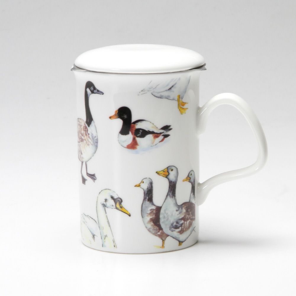 ロイカーカム ウォーターバード スワン こし器付ビーカー 320ml