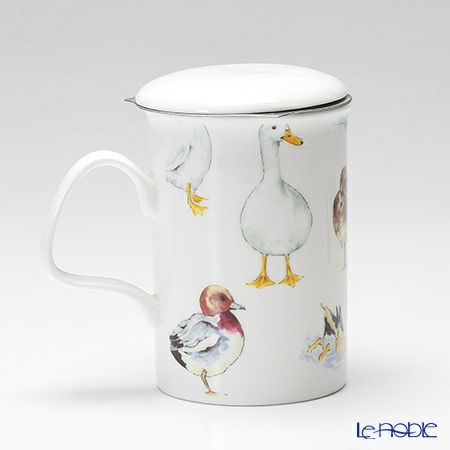 ロイカーカム ウォーターバード ブラックバード こし器付ビーカー 320ml