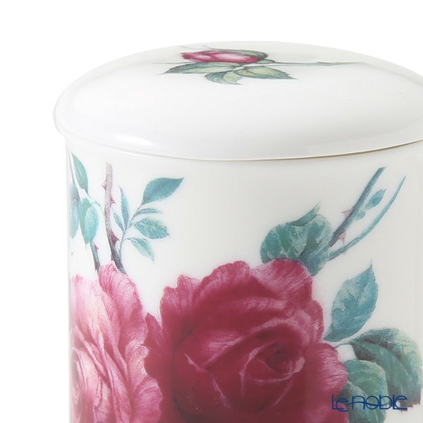 ロイカーカム イングリッシュローズ レッド こし器付ビーカー 320ml