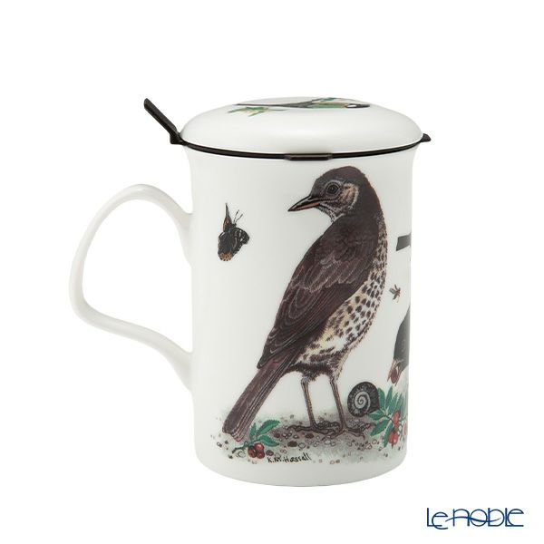 ロイカーカム ガーデンバード A ブルー こし器付ビーカー 320ml