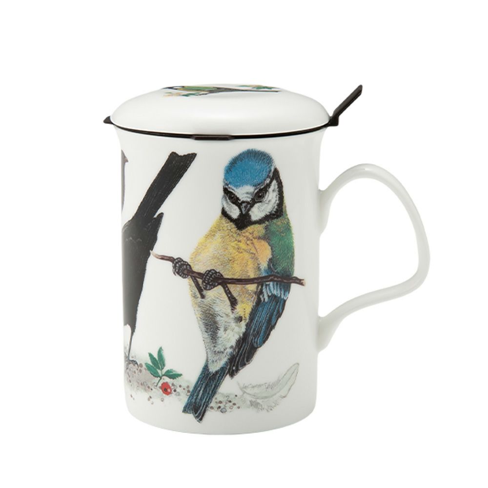 ロイカーカム ガーデンバード A ブルー こし器付ビーカー 320ml