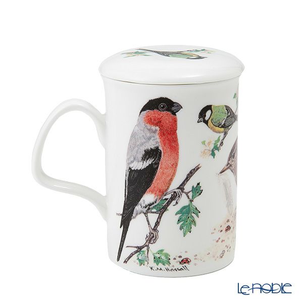 ロイカーカム ガーデンバード B レッド こし器付ビーカー 320ml