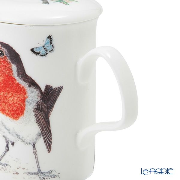 ロイカーカム ガーデンバード B レッド こし器付ビーカー 320ml