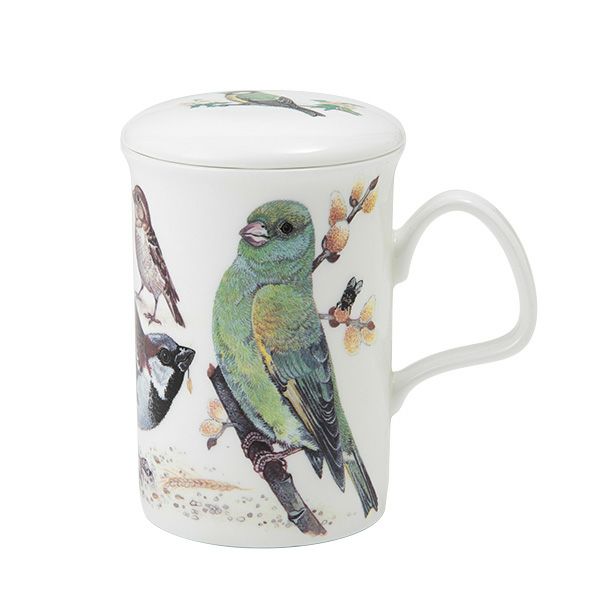 ロイカーカム ガーデンバード C グリーン こし器付ビーカー 320ml