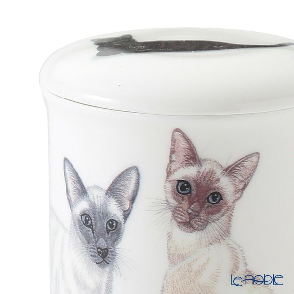 ロイカーカム キャットギャロール Siamese（シャム猫） こし器付ビーカー 320ml