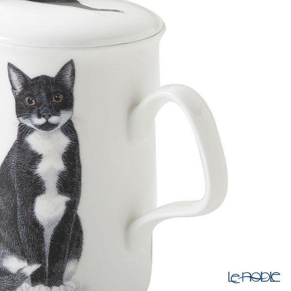 ロイカーカム キャットギャロール Bicolour 2色＆Tricolour 3色 （Moggies） こし器付ビーカー 320ml