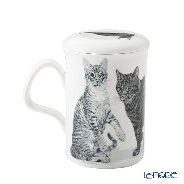 ロイカーカム キャットギャロール Tabbies（タビー） こし器付ビーカー 320ml