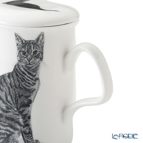 ロイカーカム キャットギャロール Tabbies（タビー） こし器付ビーカー 320ml