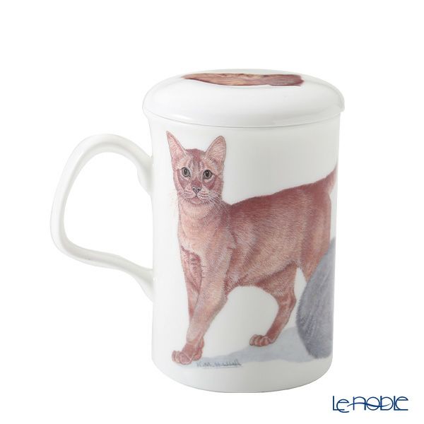 ロイカーカム キャットギャロール European Burmese（バーミーズ） こし器付ビーカー 320ml