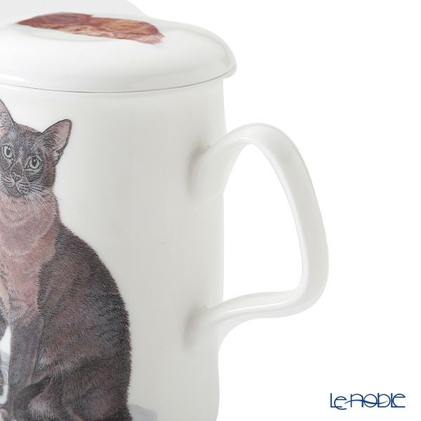 ロイカーカム キャットギャロール European Burmese（バーミーズ） こし器付ビーカー 320ml