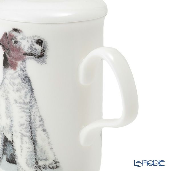 ロイカーカム ドッグギャロール Terriers（テリアグループ） こし器付ビーカー 320ml