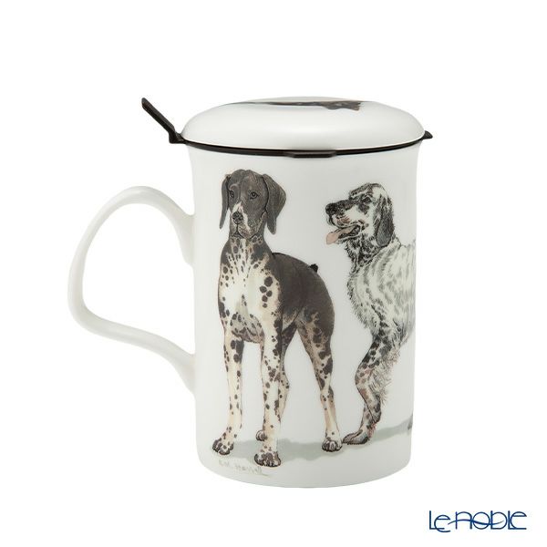 ロイカーカム ドッグギャロール Gun Dogs（ハンティンググループ） こし器付ビーカー 320ml