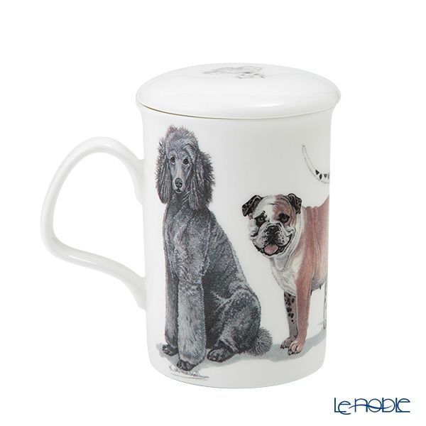 ロイカーカム ドッグギャロール Utility Dogs（ノンスポーティンググループ） こし器付ビーカー 320ml