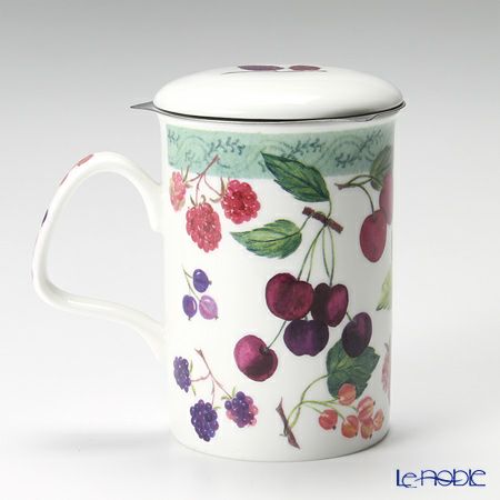 ロイカーカム ベリーアンドチェリー グレープ こし器付ビーカー 320ml