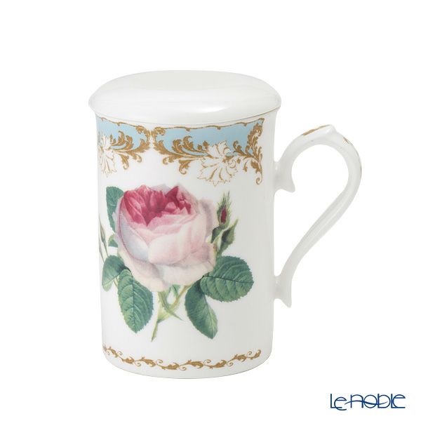 ロイカーカム ビンテージローズ ブルー B こし器付ビーカー 320ml