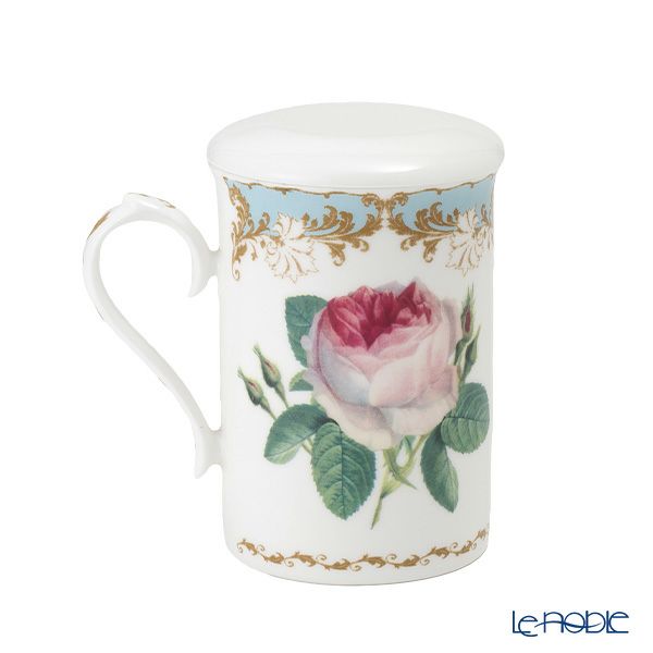 ロイカーカム ビンテージローズ ブルー B こし器付ビーカー 320ml