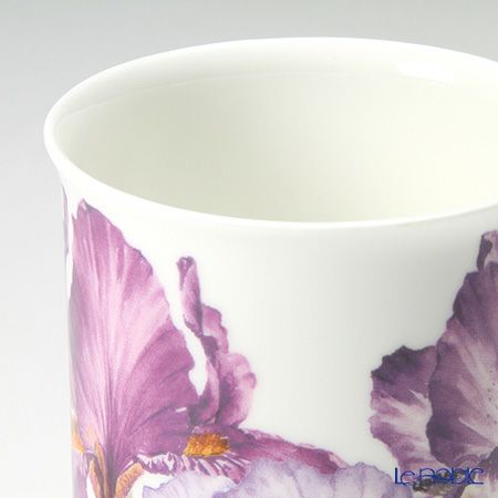 ロイカーカム アイリス 青紫系フラワー3 A こし器付ビーカー 320ml