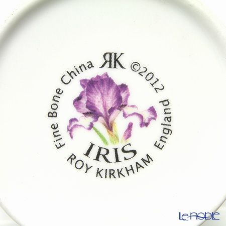 ロイカーカム アイリス 青紫系フラワー3 A こし器付ビーカー 320ml