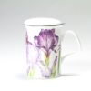 ロイカーカム アイリス 青紫系フラワー3 A こし器付ビーカー 320ml