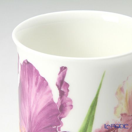 ロイカーカム アイリス 赤紫系フラワー3 B こし器付ビーカー 320ml