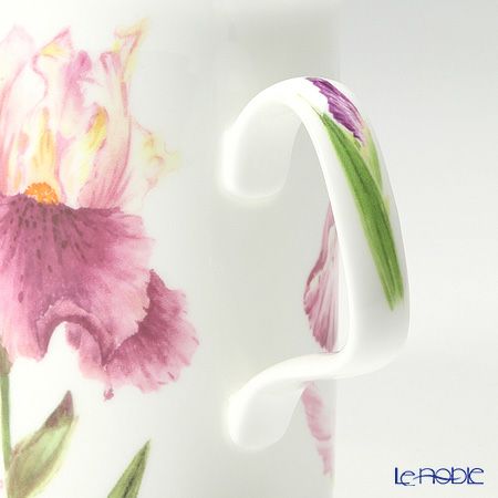 ロイカーカム アイリス 赤紫系フラワー3 B こし器付ビーカー 320ml