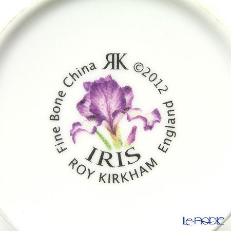 ロイカーカム アイリス 赤紫系フラワー3 B こし器付ビーカー 320ml