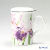 ロイカーカム アイリス 青紫系フラワー1 C こし器付ビーカー 320ml