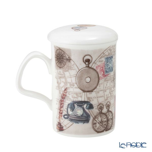 ロイカーカム パスタイム 地球儀 こし器付ビーカー 320ml