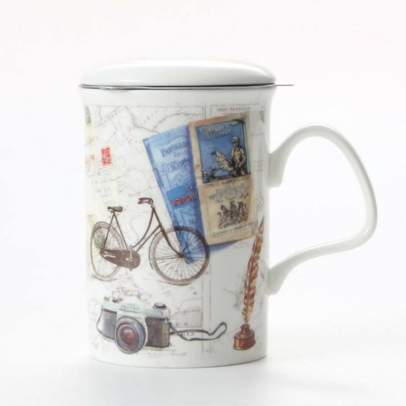 ロイカーカム パスタイム 自転車 こし器付ビーカー 320ml