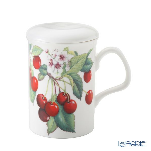 ロイカーカム チェリー レッド こし器付ビーカー 320ml