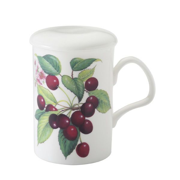 ロイカーカム チェリー パープル こし器付ビーカー 320ml