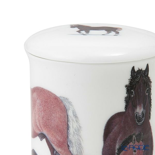 ロイカーカム ホース（親子） ブラウン こし器付ビーカー 320ml