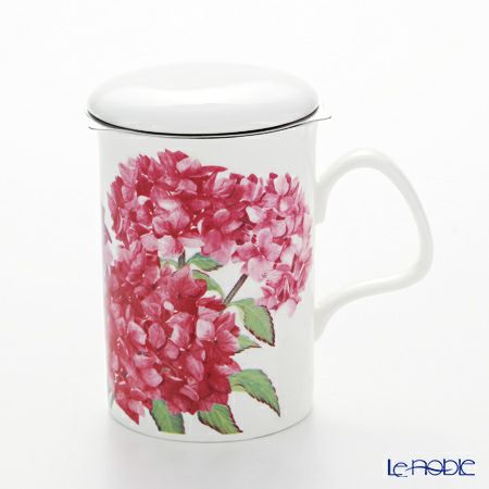 ロイカーカム ハイドレンジア ピンク こし器付ビーカー 320ml