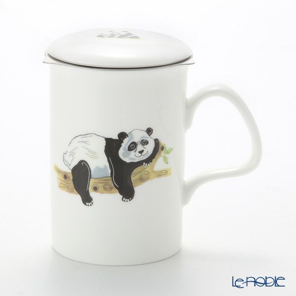 ロイカーカム パンダ こし器付ビーカー 320ml