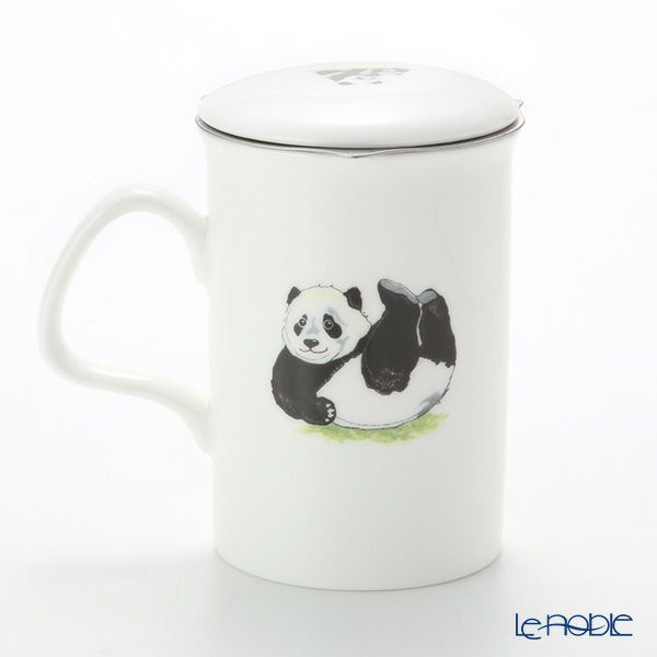 ロイカーカム パンダ こし器付ビーカー 320ml