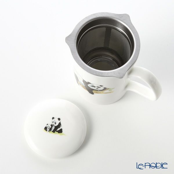 ロイカーカム パンダ こし器付ビーカー 320ml