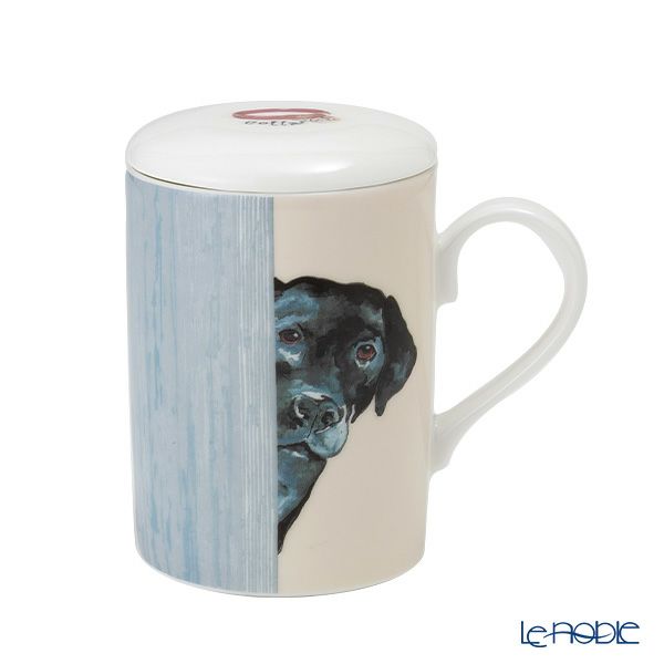 ロイカーカム ドッグスルーザドア（ラブラドール） こし器付ビーカー・ルーシー 325ml