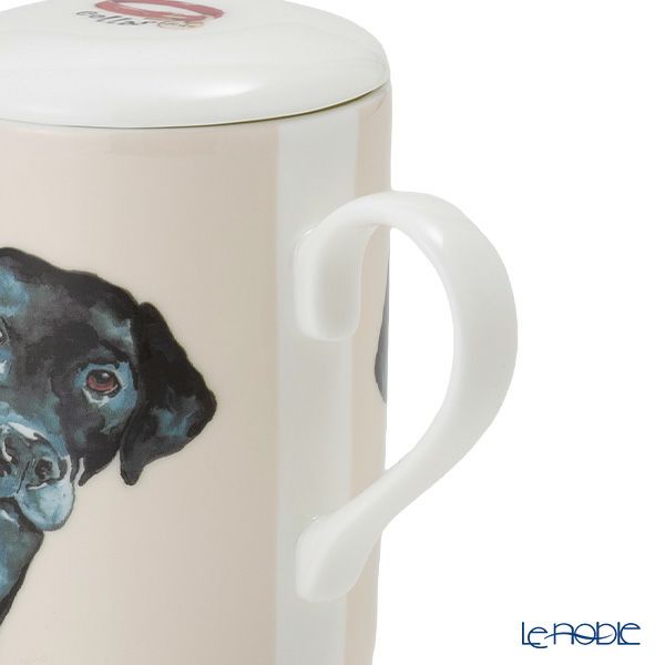 ロイカーカム ドッグスルーザドア（ラブラドール） こし器付ビーカー・ルーシー 325ml